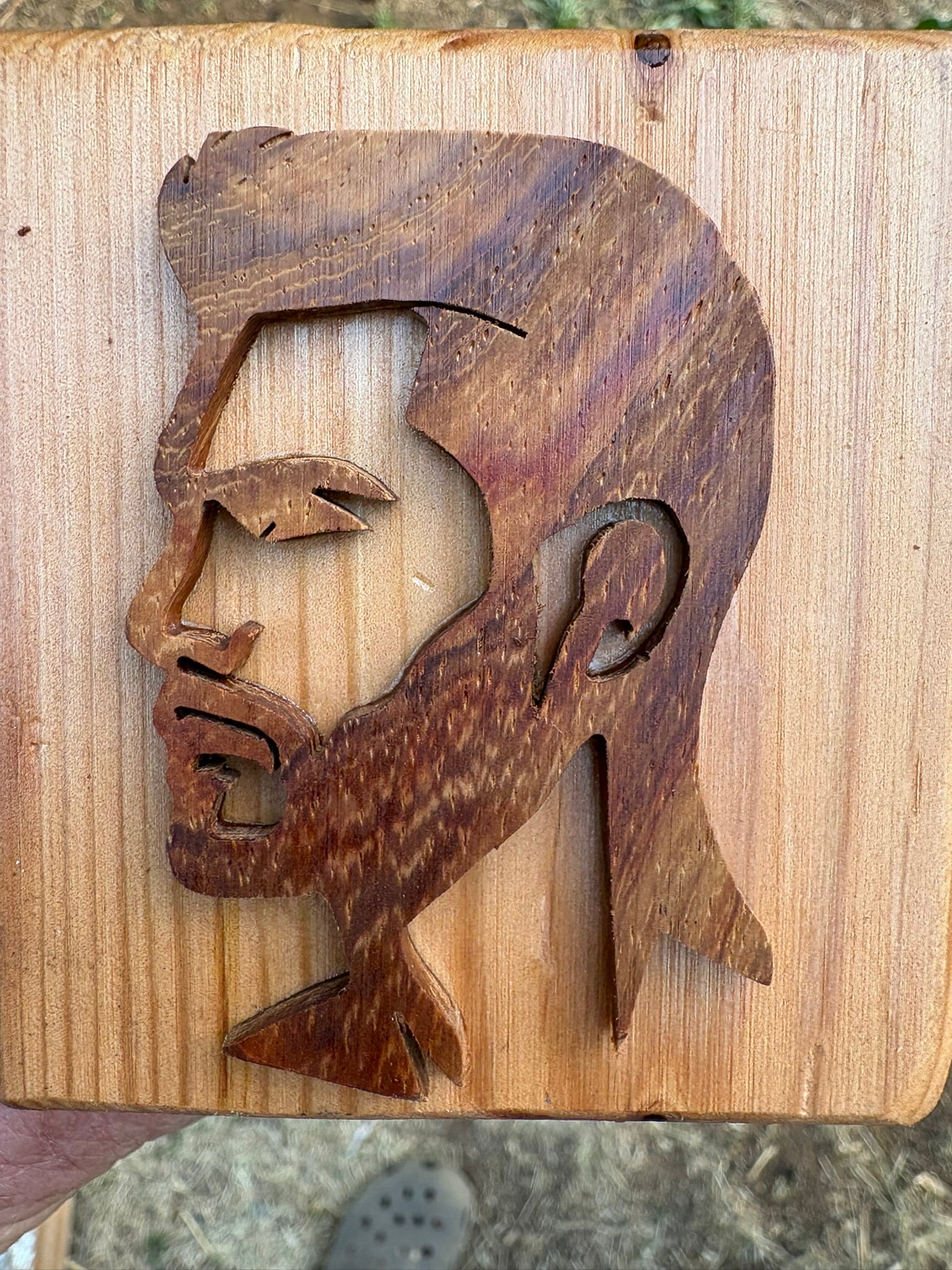 Four Faces Cube - Custom crafted from wood !