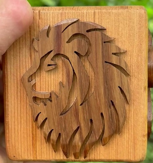 Four Faces Cube - Custom crafted from wood !