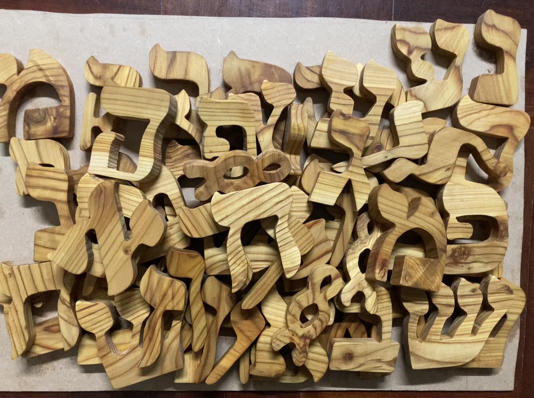 Hebrew Letters 8cm